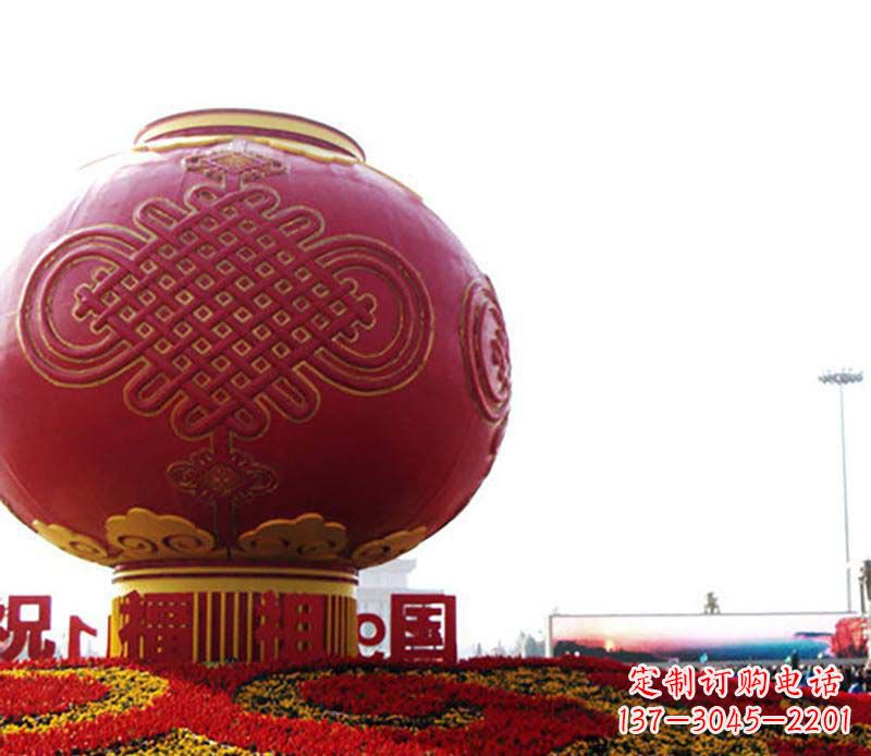 保定不锈钢灯笼雕塑精致与美感的完美结合