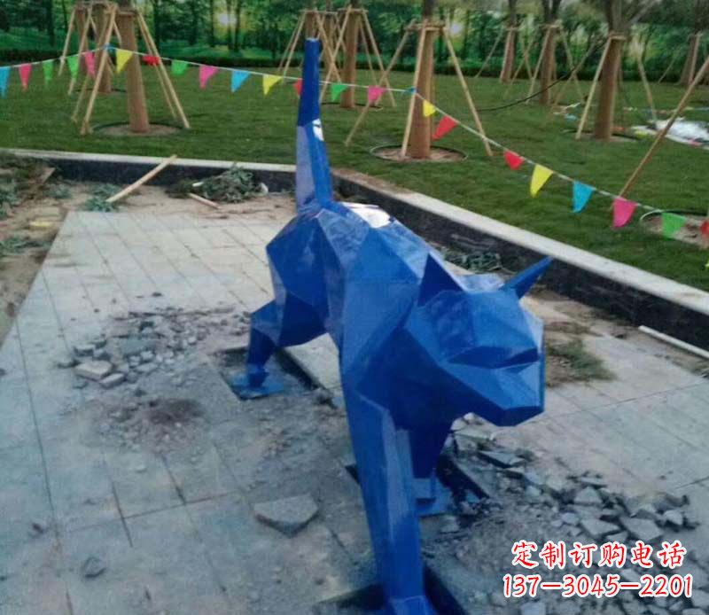 保定不锈钢动物雕塑艺术性与现实性的完美结合