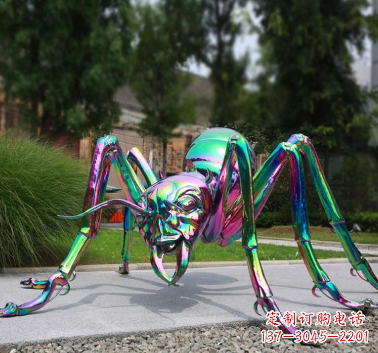 保定不锈钢蚂蚁雕塑精致的艺术作品