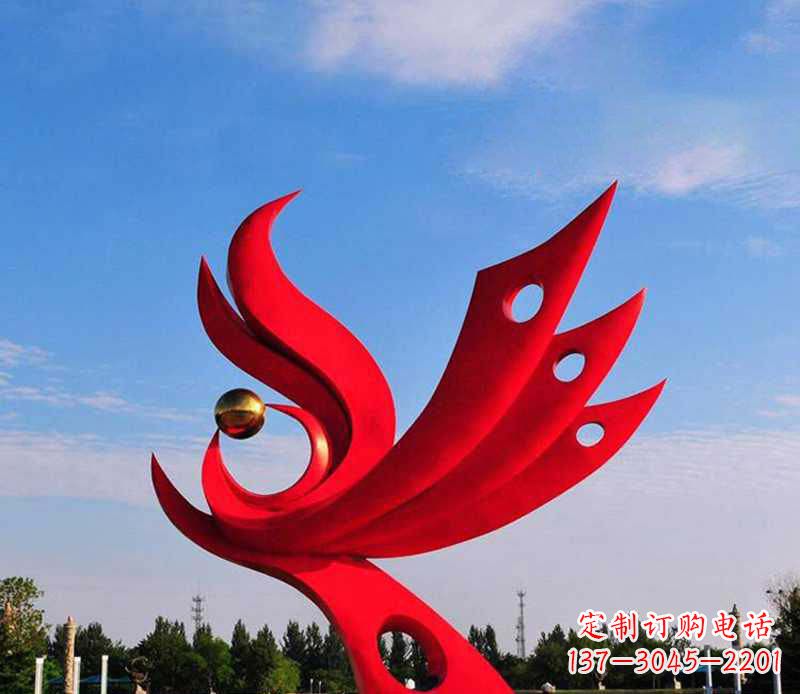 保定不锈钢凤凰灵动传神