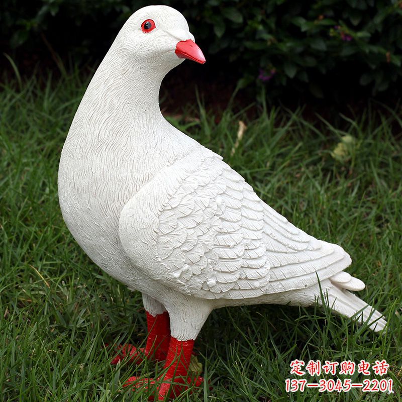保定不锈钢鸽子雕塑