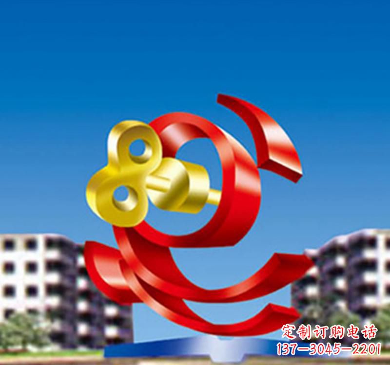 保定不锈钢飘带雕塑给公园景观带来独特美感
