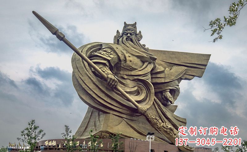 保定不锈钢关公广场雕塑传承中华文化