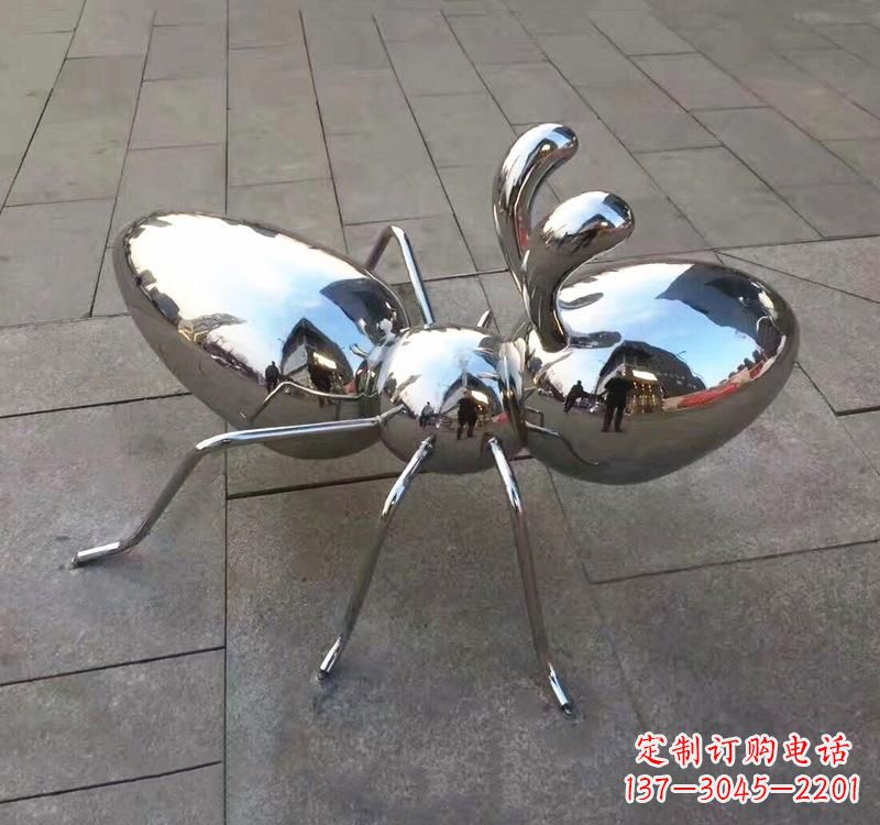 保定不锈钢蚂蚁雕塑——缩小世界的小工匠