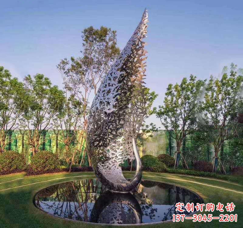 保定不锈钢凤凰雕塑精美绝伦