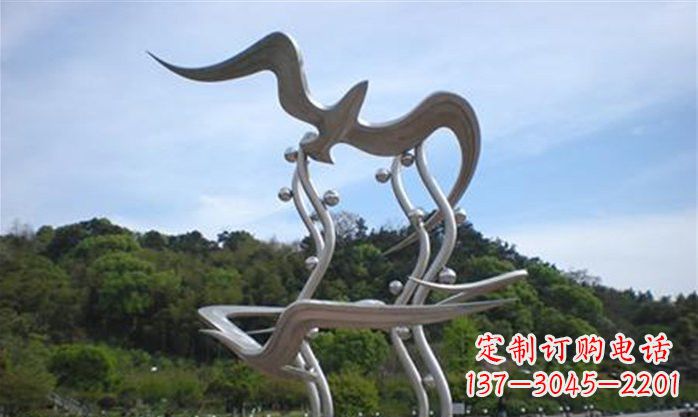 保定海鸥雕塑传递自然之美