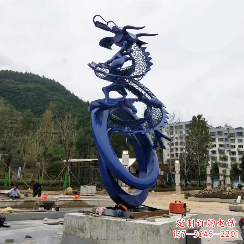 保定不锈钢动物雕塑——点缀公园园林