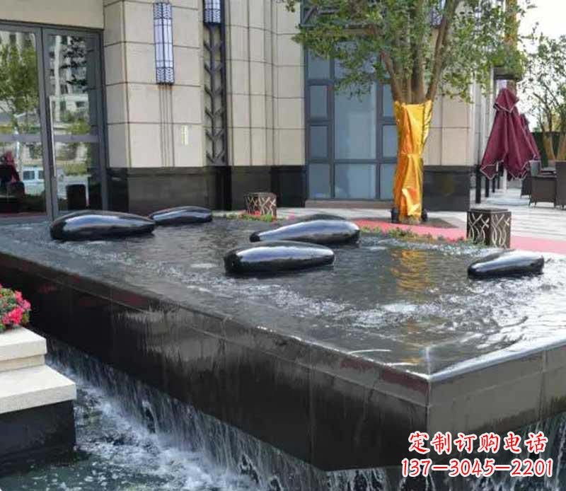 保定不锈钢景观异形水滴雕塑 
