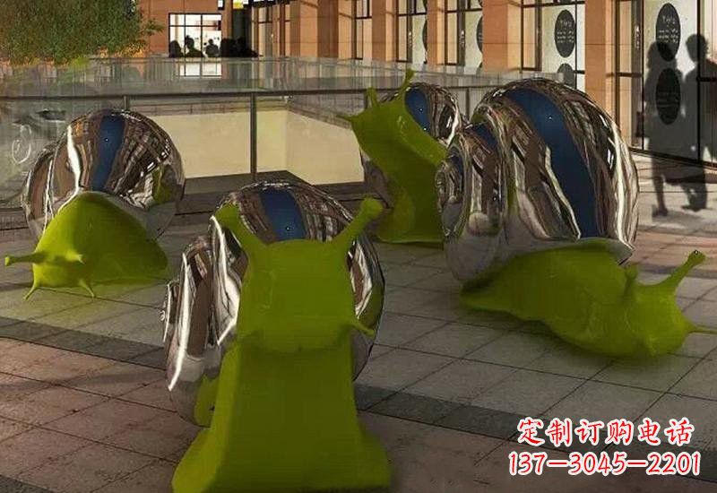 保定不锈钢蜗牛雕塑融合现代技术与传统艺术