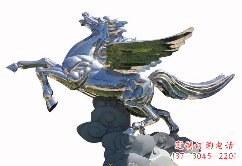 保定不锈钢马雕塑把美丽的艺术带入家庭