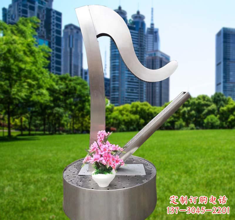 保定不锈钢竖琴雕塑艺术的精髓
