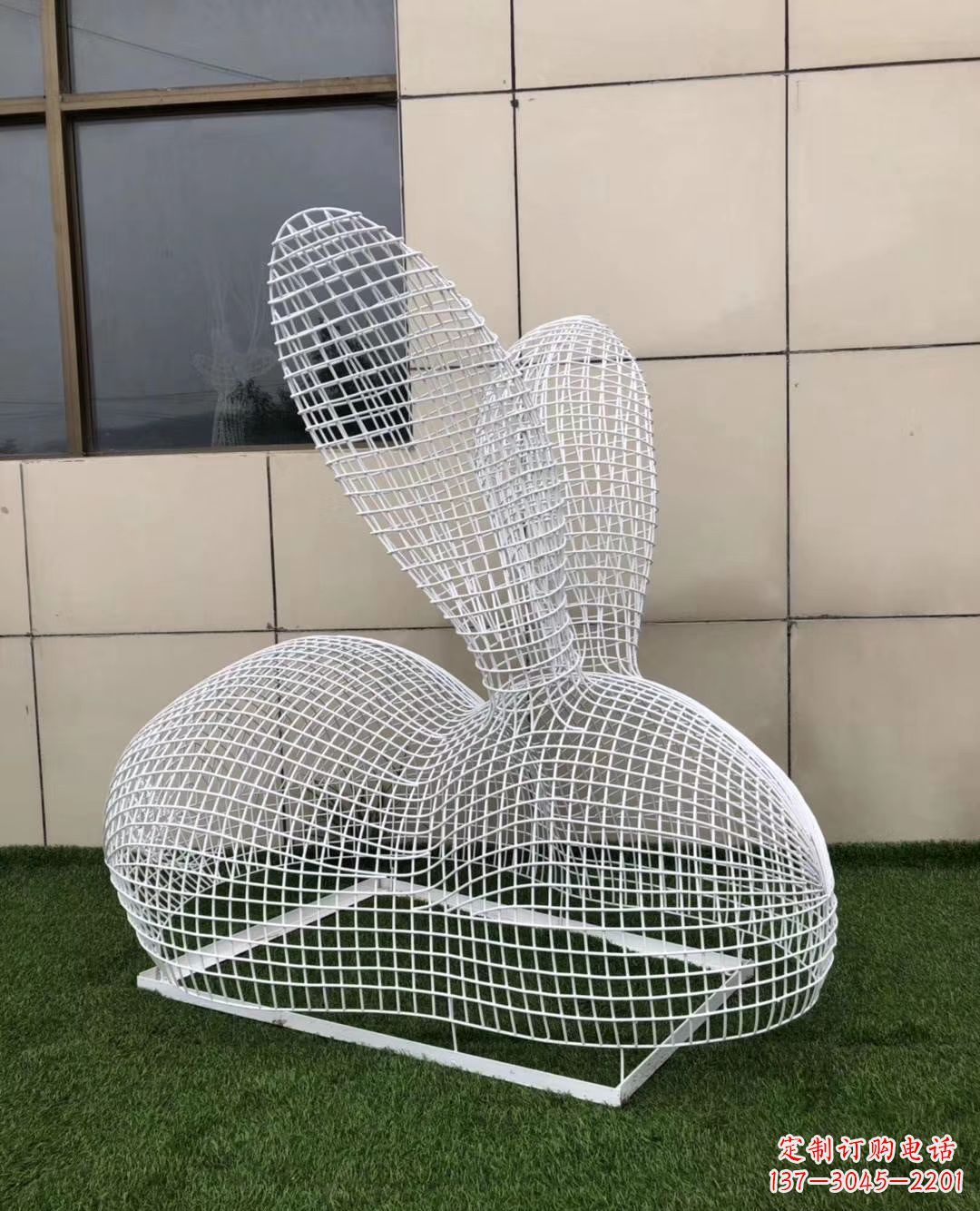 保定不锈钢镂空动物雕塑精致美观的艺术品