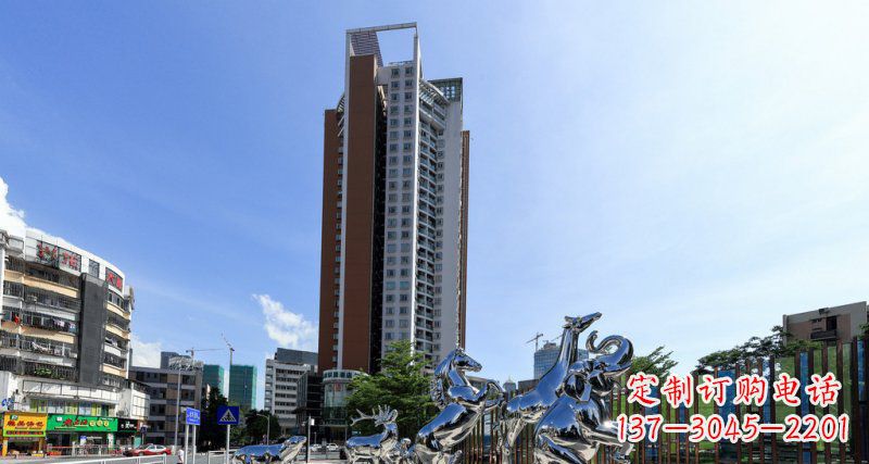 保定不锈钢大象雕塑集美观与功能于一体