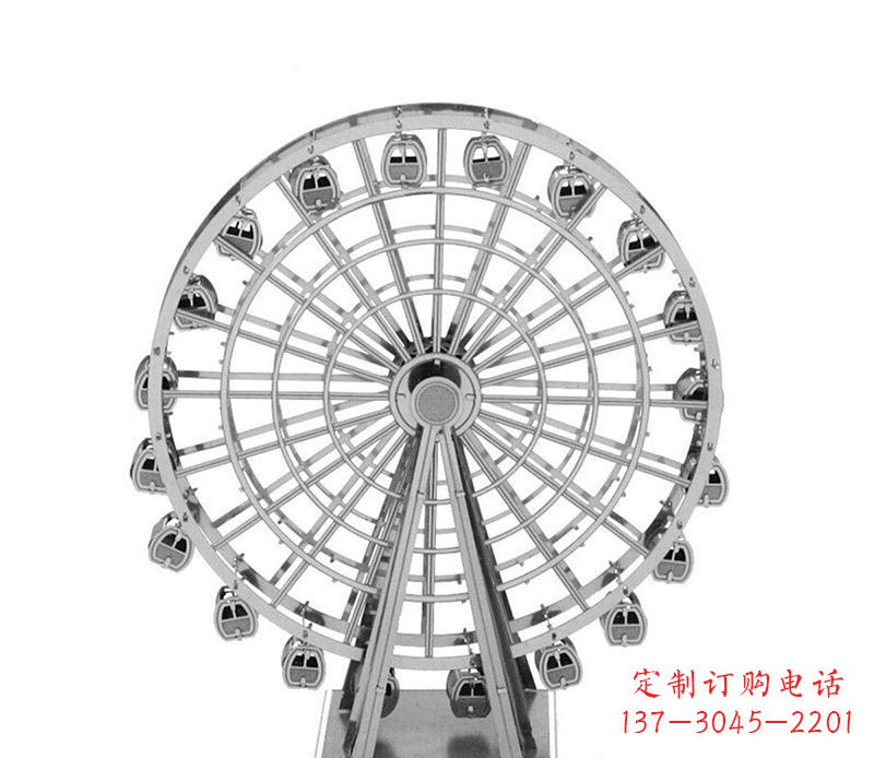 保定不锈钢摩天轮雕塑