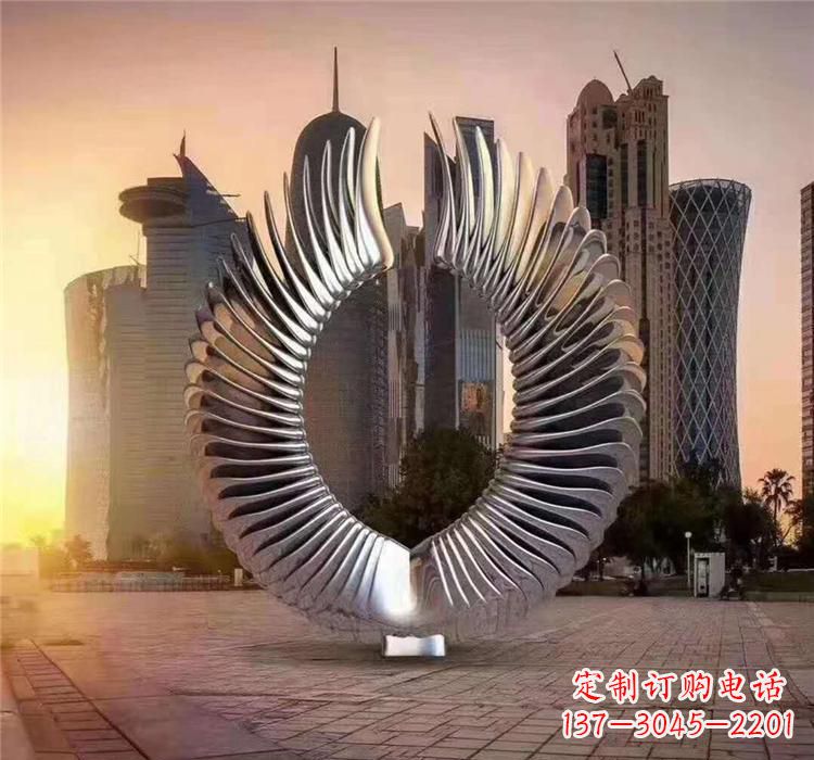 保定不锈钢喷泉雕塑2