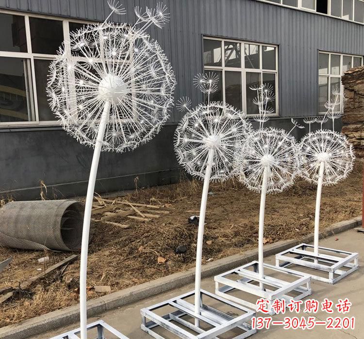 保定不锈钢蒲公英城市雕塑