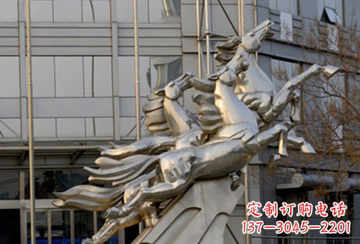 保定不锈钢马雕塑——精致的艺术瑰宝
