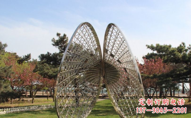 保定扇贝雕塑给公园带来清新之美