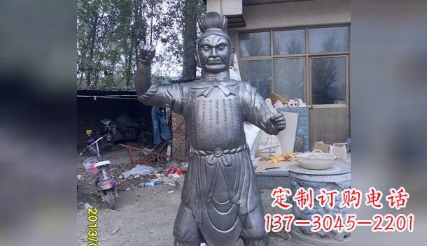 保定不锈钢四大天王雕塑神圣守护者