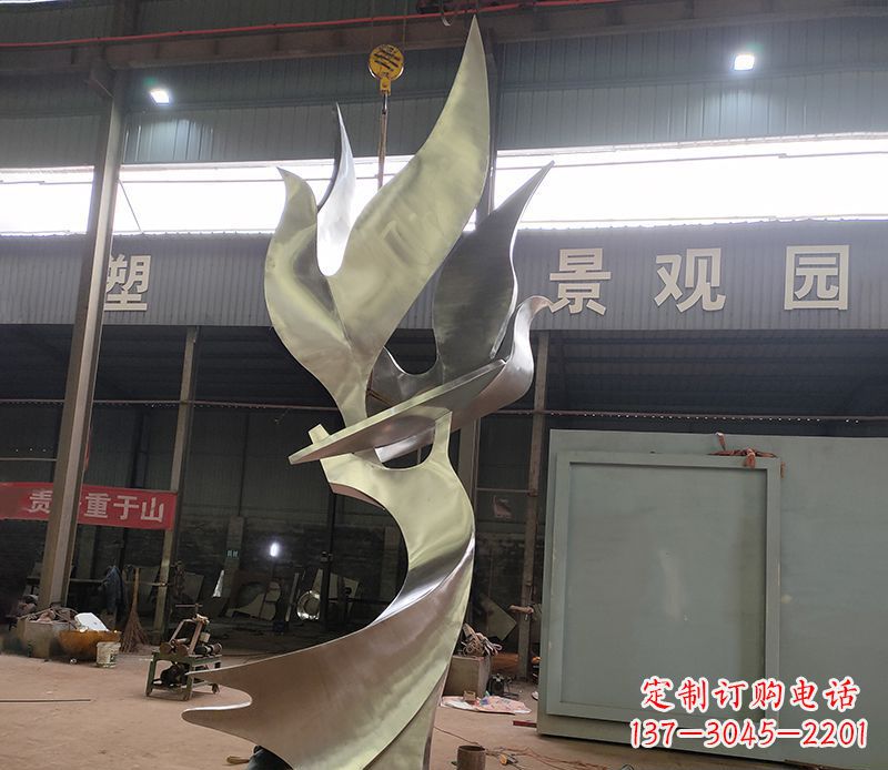 保定不锈钢天鹅雕塑传承自然之美