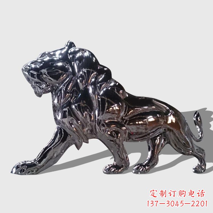 保定不锈钢西洋狮子雕塑