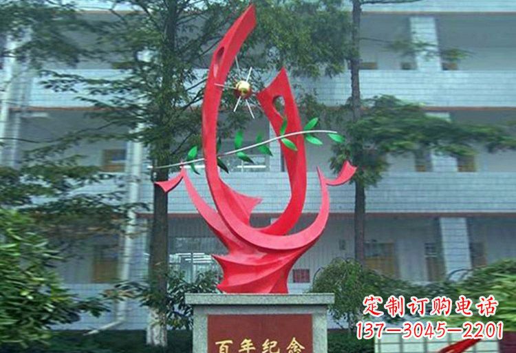 保定精美不锈钢凤凰雕塑
