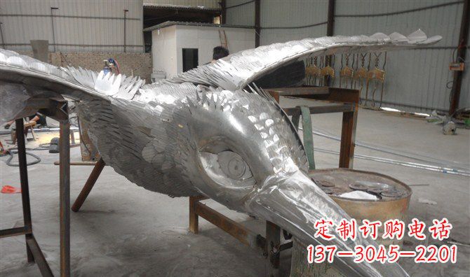 保定不锈钢雄鹰展翅——自由之翼的象征