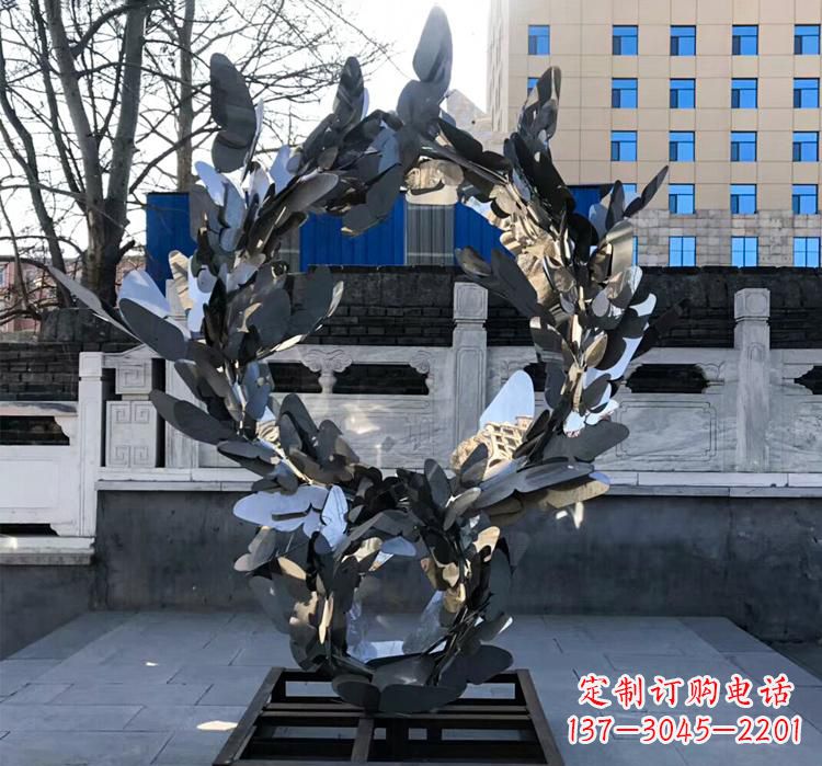 保定不锈钢艺术蝴蝶景观雕塑