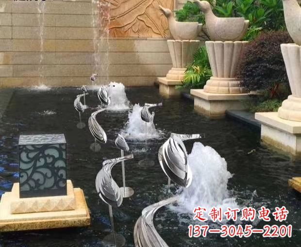 保定动物雕塑表达自然之美