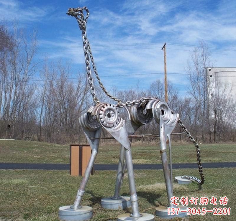 保定不锈钢恐龙雕塑集艺术与自然于一体