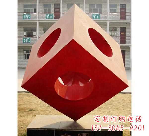 保定不锈钢魔方雕塑展现精致与艺术