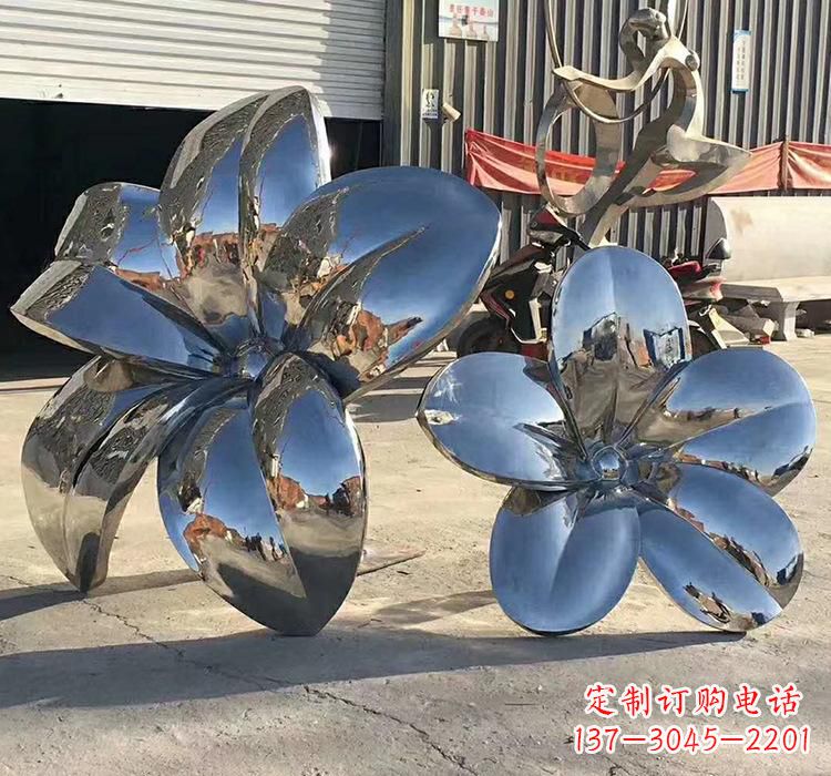 保定不锈钢荷花雕塑美丽又耐用