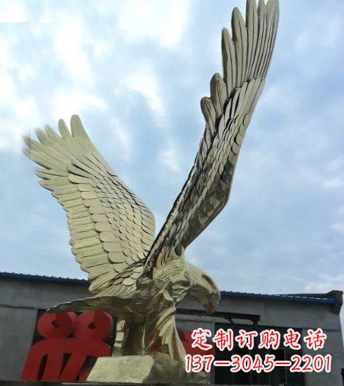 保定不锈钢雄鹰展翅蓝天
