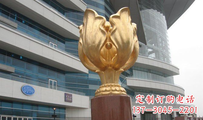 保定不锈钢紫荆花之美
