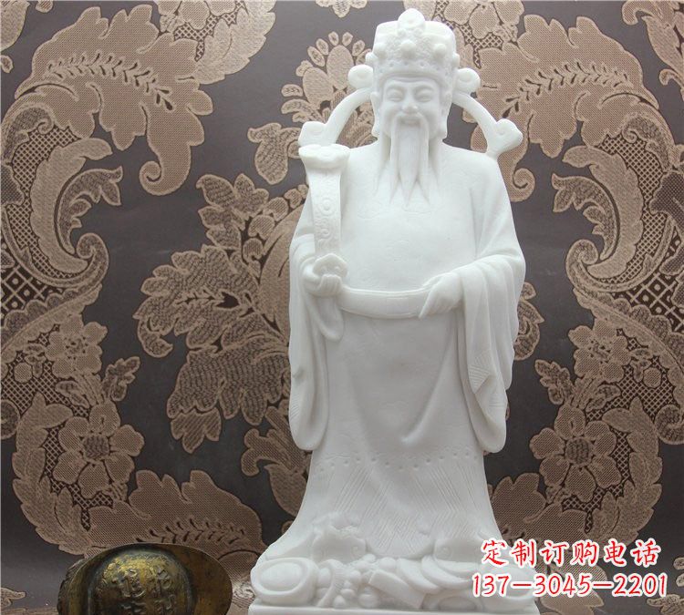 保定财神雕塑祈求财富幸福