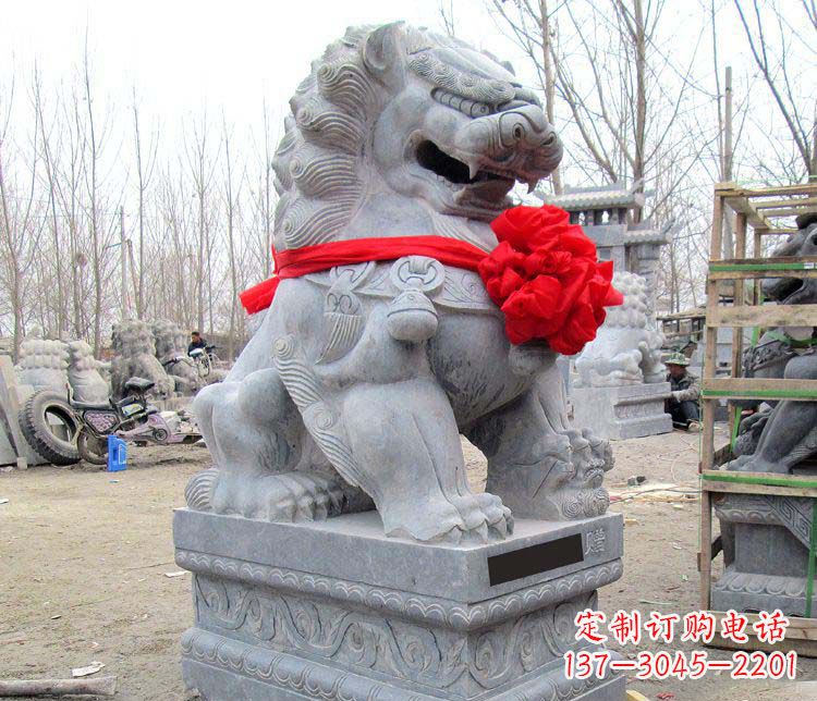 保定雄壮狮子石雕——欢迎来到宁波