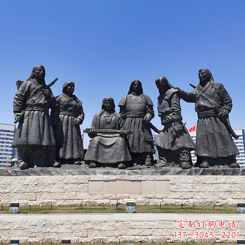 保定草原母亲——传承爱的雕塑