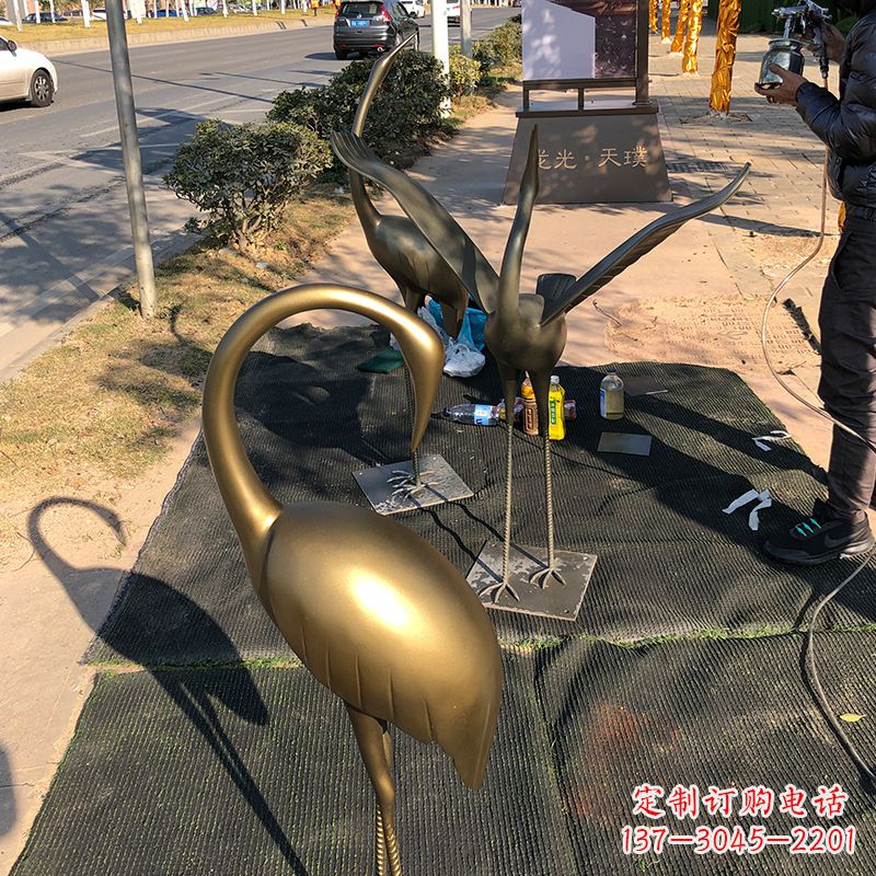 保定成都鹤雕——传承中国古代文化