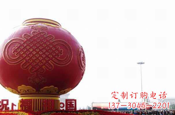 保定不锈钢灯笼雕塑——美丽城市的艺术装饰