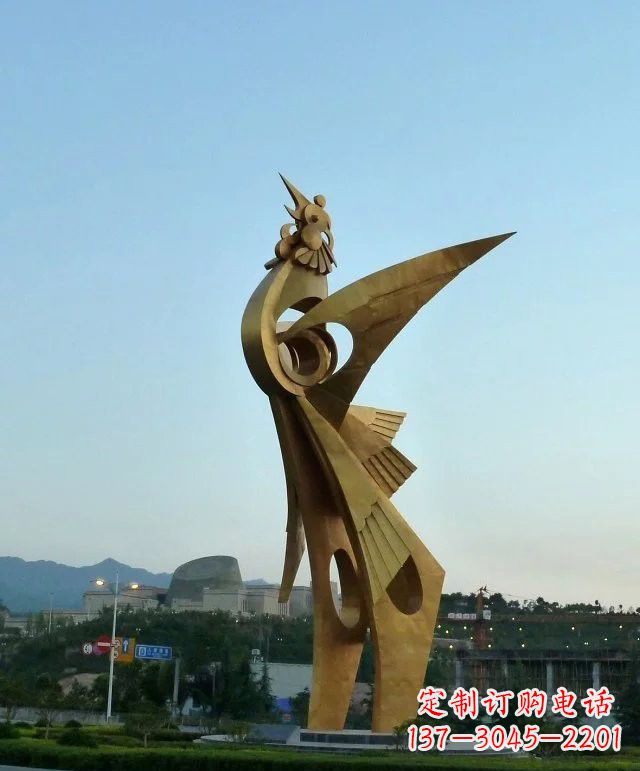 保定凤凰展翅,给城市增添灵动之美
