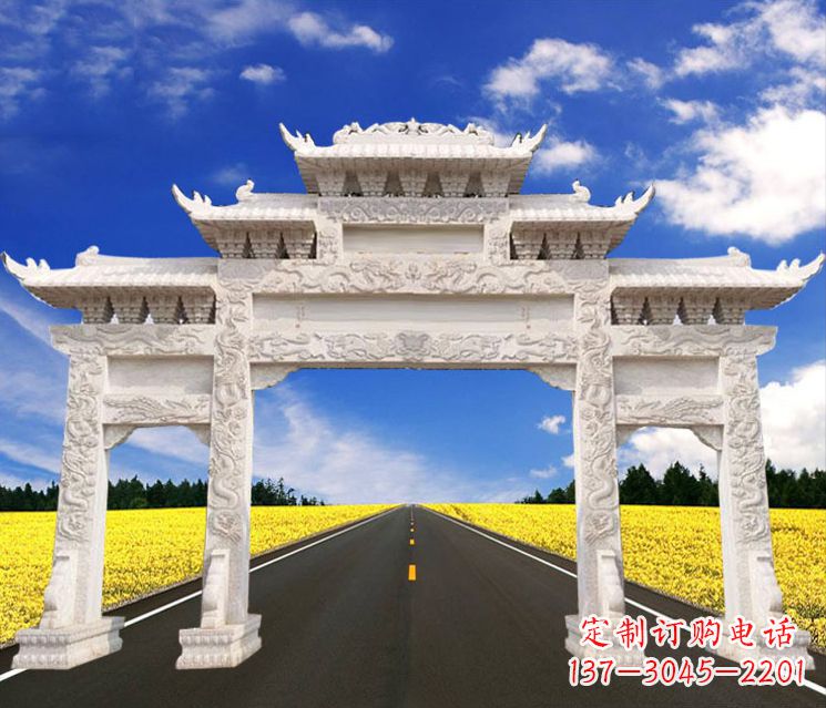 保定城市牌楼石雕——把文化传承到实体之中