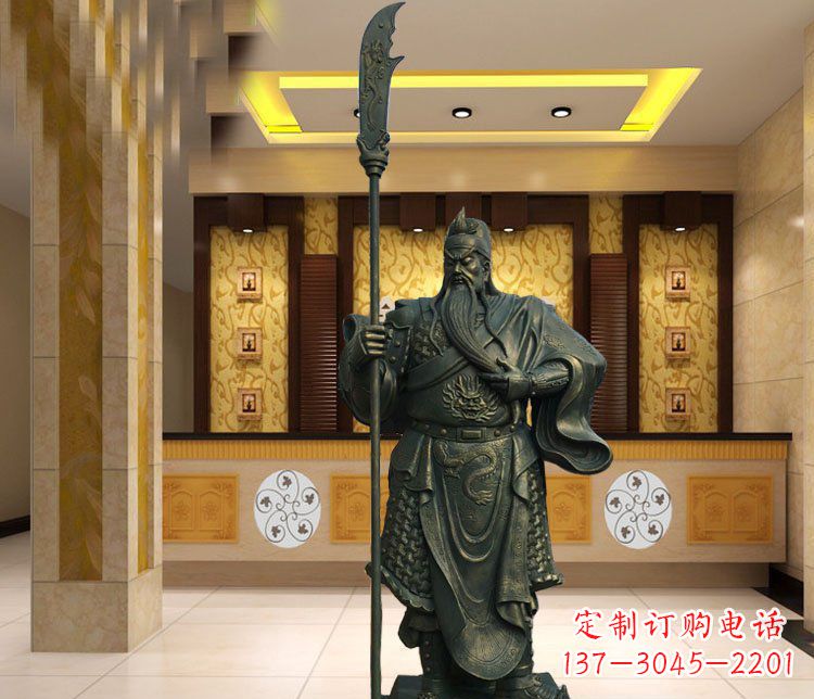 保定关公雕塑——传承弘扬中华文化