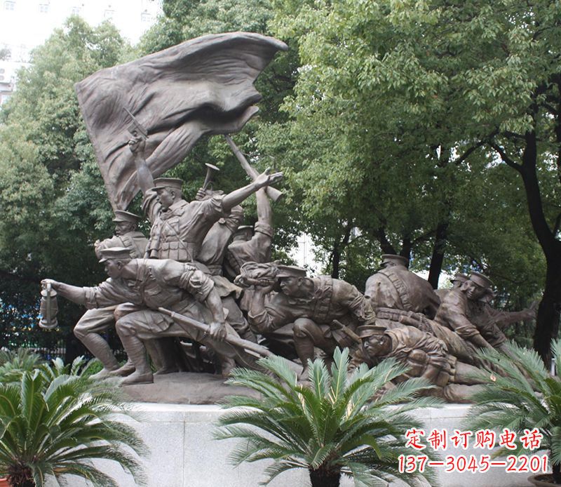 保定革命战士的荣耀——铜雕的艺术之美
