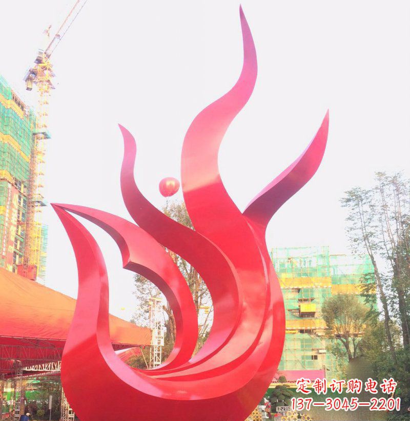 保定凤凰雕塑一座传承着历史文化的艺术品