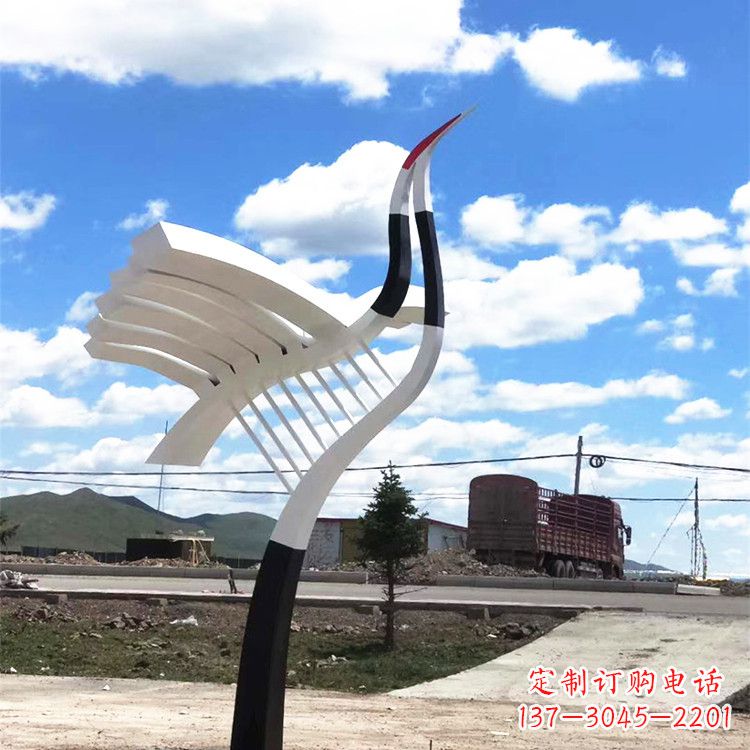 保定静谧仙鹤,荡漾梦境