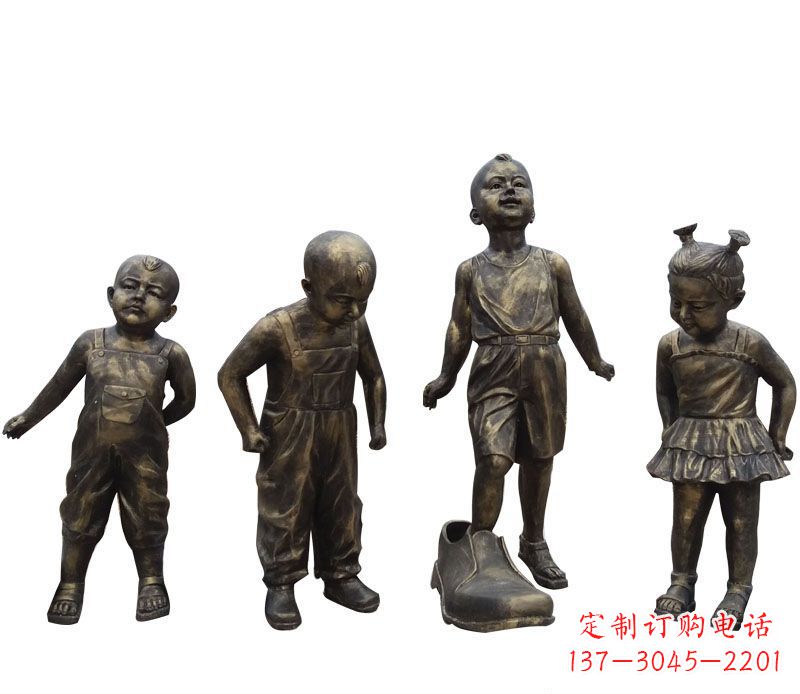 保定儿童雕塑传承中国古代文化