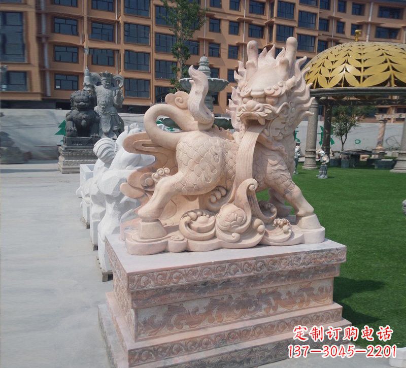 保定传统石雕麒麟