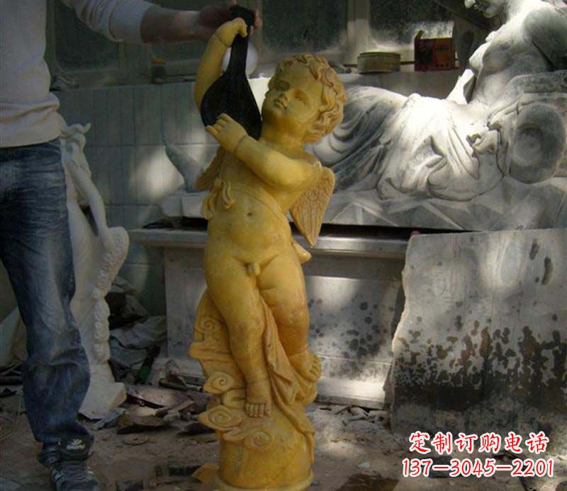保定天使之美石雕雕塑的精美之处