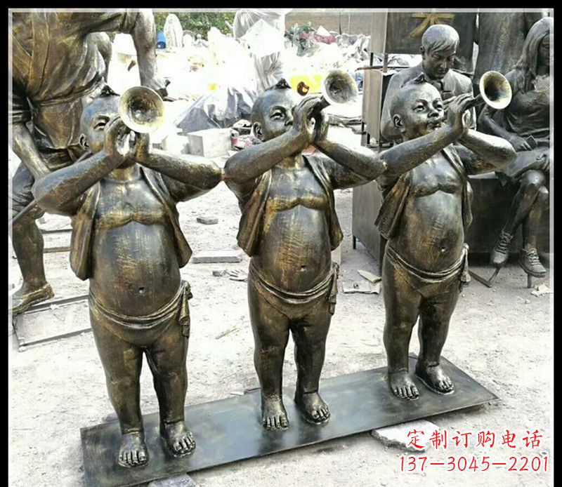 保定儿童雕塑弘扬传统文化