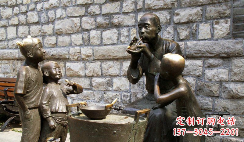 保定糖果街的精美雕塑